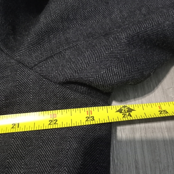 J.Jill Wool Suit Tops Lightweight XL Black/Grey - Picture 9 of 11